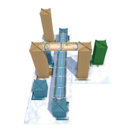 MIASTO W CHMURACH gra planszowa BUDOWA MIASTA ARCHITEKCI familijna rodzinna