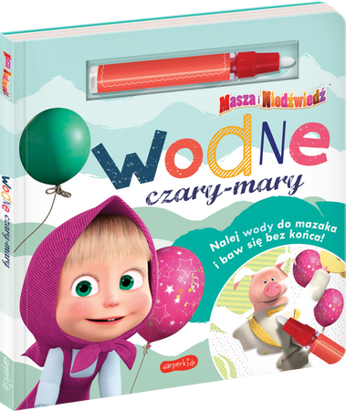 OUTLET MASZA I WODNE CZARY MARY WODNA KOLOROWANKA +MAZAK książka książeczka dzieci