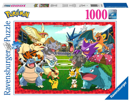 OUTLET Puzzle POKEMON Premium 1000 elementów puzle postaci Pikachu ORYGINALNE