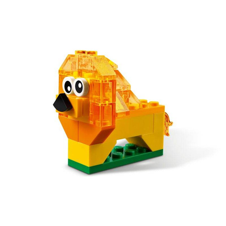 LEGO Classic przezroczyste klocki DUŻY ZESTAW 11013