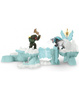 Schleich 42497 LODOWA FORTECA +FIGURKI BITEWNE bronie broni MOST ZWODZONY