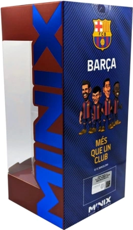 FIGURKA MINIX FC BARCELONA ROBERT LEWANDOWSKI KOLEKCJONERSKA 12 ORYGINALNA