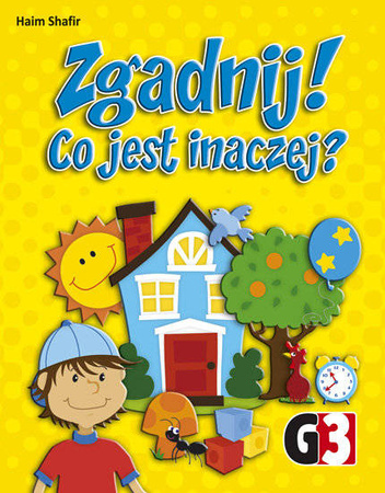 OUTLET Zgadnij co jest inaczej? Gra karciana dla dzieci