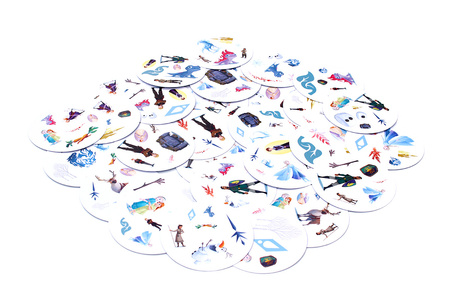 OUTLET DOBBLE FROZEN 2 gra planszowa karciana karty Doble dople DISNEY KRAINA LODU