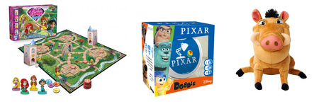 PREZENT MARZEŃ DISNEYA: DOBBLE DISNEY PIXAR +KRÓL LEW PUMBA +WIELKA GRA 3D