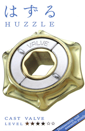 Łamigłówka Cast Huzzle Valve układanka metalowa 4/6