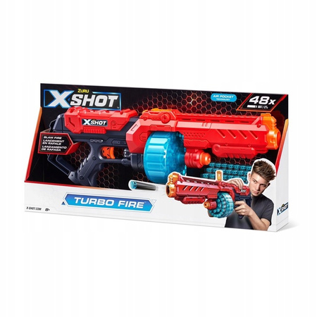 WYRZUTNIA X-SHOT STRZELBA KARABIN Excel Turbo Fire +strzałki do wyrzutni