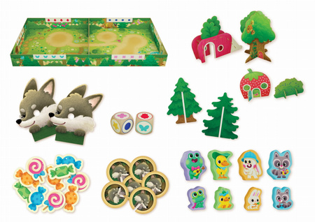 Chowajka zaglądajka planszowa gra na spostrzegawczość 3+ zabawa w chowanego