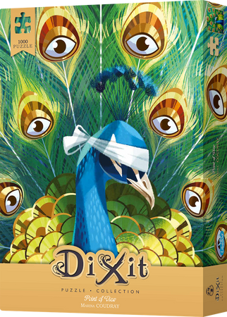 DIXIT MINI ROZSZERZENIE DODATEK KARTA PROMO do gra planszowa +PUZZLE 1000 Point of View