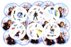 OUTLET DOBBLE FROZEN 2 gra planszowa karciana karty Doble dople DISNEY KRAINA LODU
