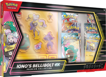 OUTLET Pokemon TCG WIELKI ZESTAW KART PREMIUM COLLECTION karty Iono’s Bellibolt ex