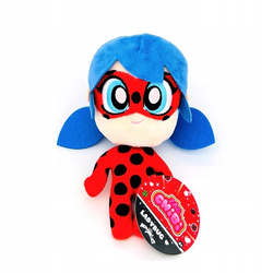MIRACULOUS maskotka PLUSZOWA Plusz Chibi Ladybug Biedronka PREMIUM duża 19cm