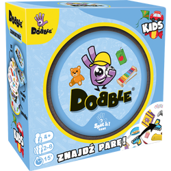 DOBBLE KIDS ECO gra planszowa karty doble dla dzieci karciana EKOLOGICZNA 4+