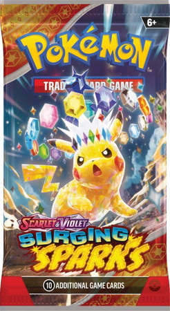 Surging Sparks booster Pokemon TCG saszetka karty ORYGINALNE KARTY