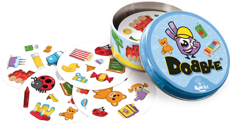 DOBBLE KIDS ECO gra planszowa karty doble dla dzieci karciana EKOLOGICZNA 4+