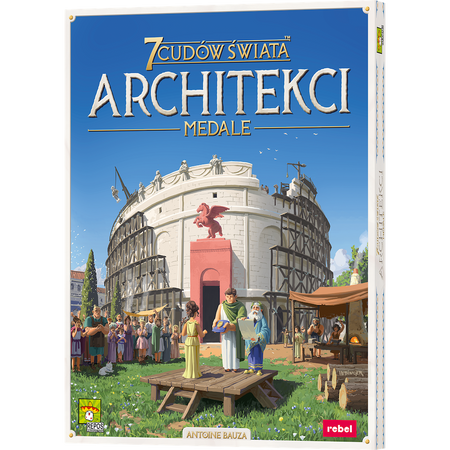 Architekci 7 Cudów Świata gra planszowa: ROZSZERZENIE DODATEK Medale 2 cuda