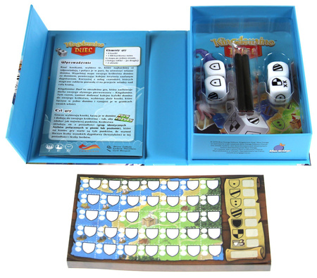 KINGDOMINO DUEL gra planszowa dla 2 osób graczy