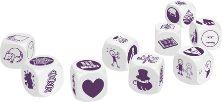 KOŚCI OPOWIEŚCI Story Cubes SEKRETY Gra kościana słowna PUSZKA EKOLOGICZNA