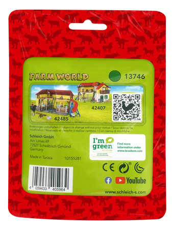 SCHLEICH 13746 OSIOŁEK osioł konie figurka kolekcjonerska dla dzieci PIĘKNA