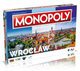 MONOPOLY WROCŁAW gra planszowa monopol Hasbro Standard PIĘKNA EDYCJA POLSKA