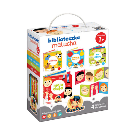 OUTLET CZUCZU Biblioteczka malucha 1+ Cztery książęczki