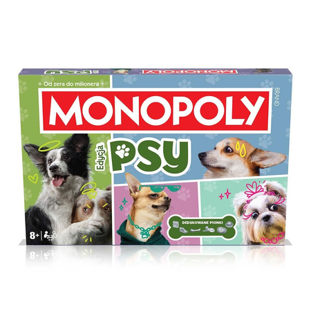 MONOPOLY PSY monopol hasbro pieski gra planszowa POLSKA NOWA EDYCJA 2025