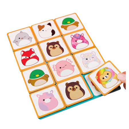 SQUISHMALLOWS 2x DUŻA GRA PLANSZOWA MATCH FLIPOLO DLA DZIECI PRZEDSZKOLE