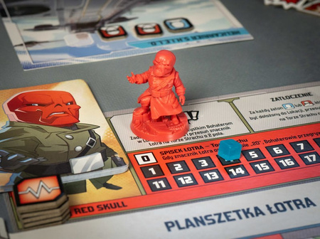 MARVEL UNITED GRA PLANSZOWA +ROZSZERZENIE DEFENDERS OF THE GALAXY POLSKA ED