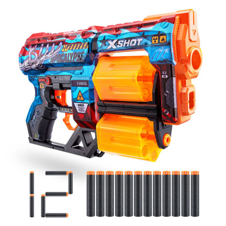 WYRZUTNIA X-SHOT APOCALYPSE SKINS DREAD NA pistolet +strzałki do wyrzutni