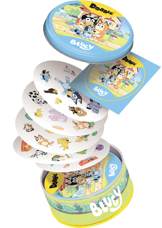 Dobble Bluey GRA PLANSZOWA karty doble dople karciana EKOLOGICZNA POLSKA