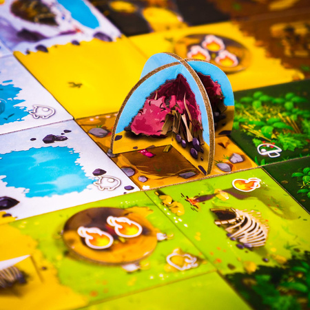 KINGDOMINO PREHISTORIA NOWE WYDANIE King domino gra planszowa POLSKA EDYCJA