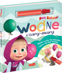 MASZA I WODNE CZARY MARY WODNA KOLOROWANKA +MAZAK książka książeczka dzieci