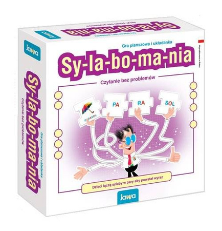 OUTLET Sy-la-bo-ma-nia gra karciana edukacyjna 6+