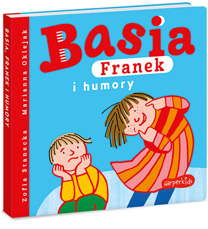 2w1 BASIA FRANEK 2 książki dla dzieci książeczka Egmont Harper Collins
