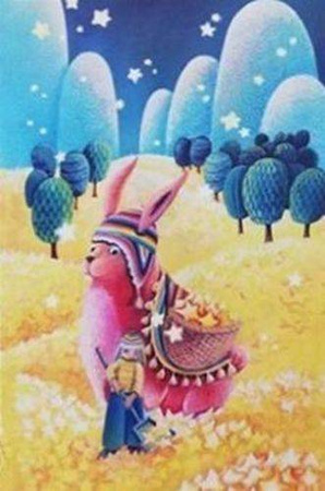 Karta Promo Dixit mini dodatek rozszerzenie Pink Bunny 2018