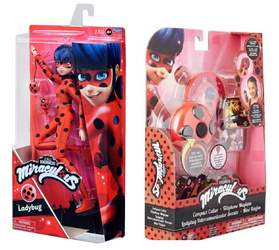 MIRACULUM LALKA BIEDRONKA ORYGINALNA 27cm +TELEFON ZABAWKA DLA DZIECI COBI