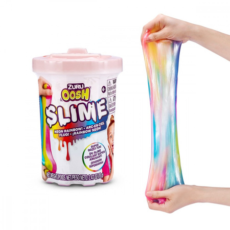 ZESTAW 4 TUBY ZURU OOSH SLIME PREZENTOWY WYSOKA JAKOŚĆ BEZPIECZNY DLA DZIECI