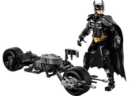 LEGO 76273 Klocki Super Heroes Figurka Batmana do zbudowania i batcykl