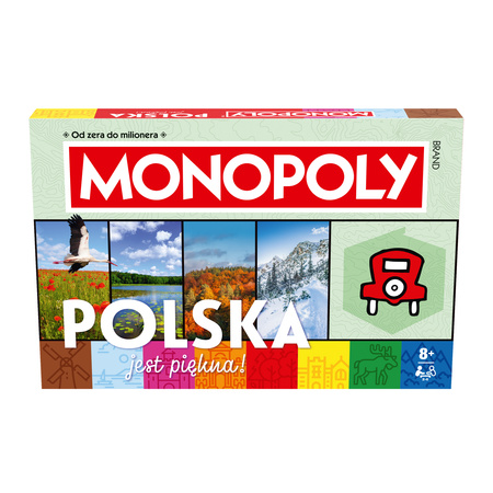 MONOPOLY POLSKA JEST PIĘKNA EDYCJA monopol classic standard gra planszowa