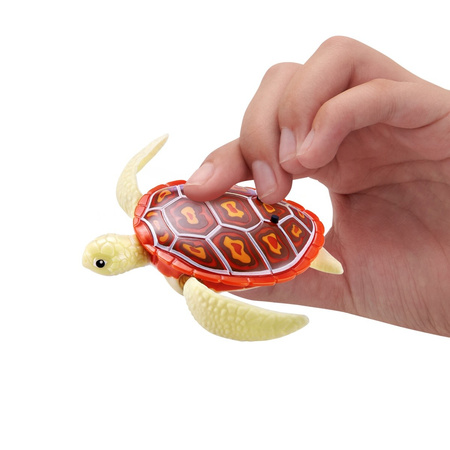 ROBO TURTLE ZURU ALIVE ROBOT PŁYWAJĄCY ŻÓŁW żółwik FIGURKA PŁYWA czerwony