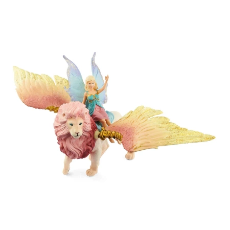 Schleich 70714 Bayala Wróżka na skrzydlatym lwie figurka fantasy bajkowa