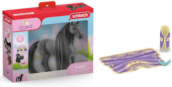 Schleich 2w1 PIĘKNA KLACZ konie koń PIĘKNE WŁOSY 42581 +AKCESORIA DO KONI