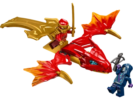OUTLET LEGO 71801 Ninjago SMOK KAIA klocki +2 figurki Ninja zestaw Miecz Katana