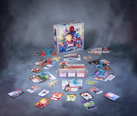 OUTLET MARVEL UNITED kooperacyjna rodzinna GRA ROKU PORTAL CMON 10 FIGUREK MARVELA