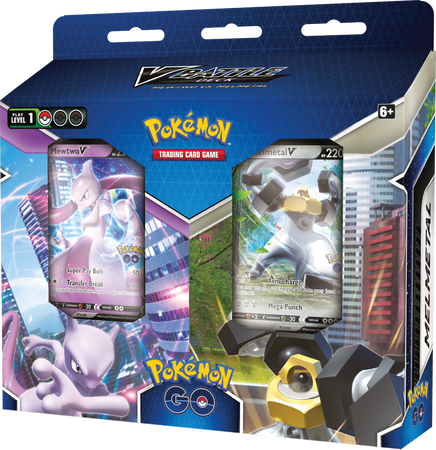 OUTLET Pokémon Go TCG V Battle Deck Mewtwo Melmetal +KOD ORYGINALNE KARTY