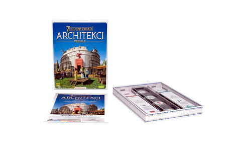 Architekci 7 Cudów Świata gra planszowa: ROZSZERZENIE DODATEK Medale 2 cuda