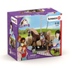 Schleich 42438 13w1 MYJNIA DLA KONIA +Figurka DZIEWCZYNKA Emily +KOŃ konik