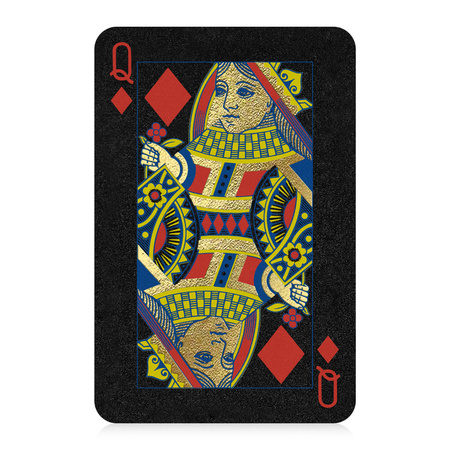 Waddingtons Black Gold 55 KART DO GRY POKER TYSIĄC OCZKO BRYDŻ KARTY HOLO