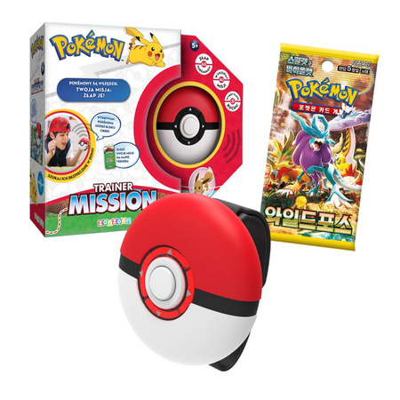 POKEMON TRAINER MISSION elektroniczna gra INTERAKTYWNA POLSKA +KARTY KOREA.