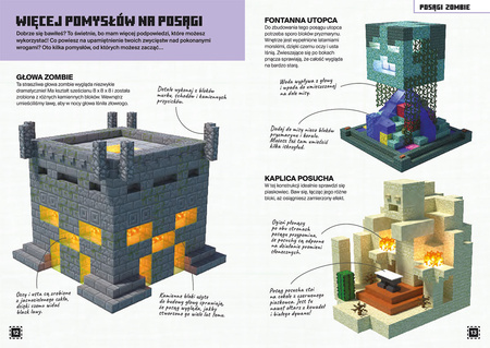 MINECRAFT OFICJALNY PODRĘCZNIK ZBUDUJ ZOMBIELAND książka poradnik dla graczy